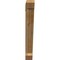 Ekena Millwork Traditional Slat Rough Sawn Bracket, Western Red Cedar, 4"W x 28"D x 32"H BKT04X28X32TRA06RWR - alternate 3